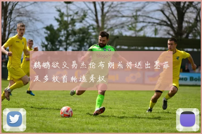 鹈鹕欲交易杰伦布朗或将送出墨菲及多枚首轮选秀权